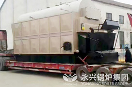 锅炉设备试机中