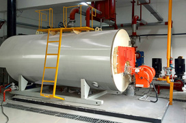 锅炉设备试机中